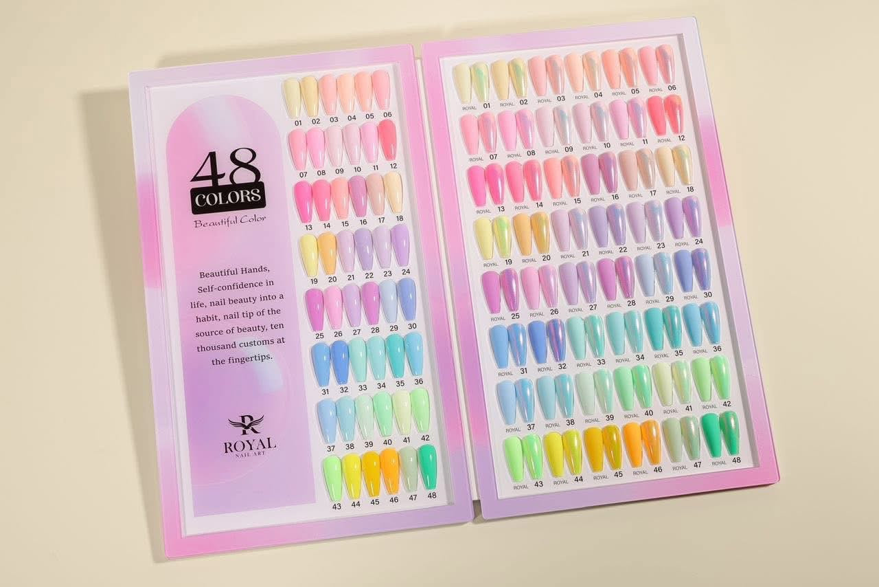 Royal Springs Pastel New Gel Collection 48 màu (New)