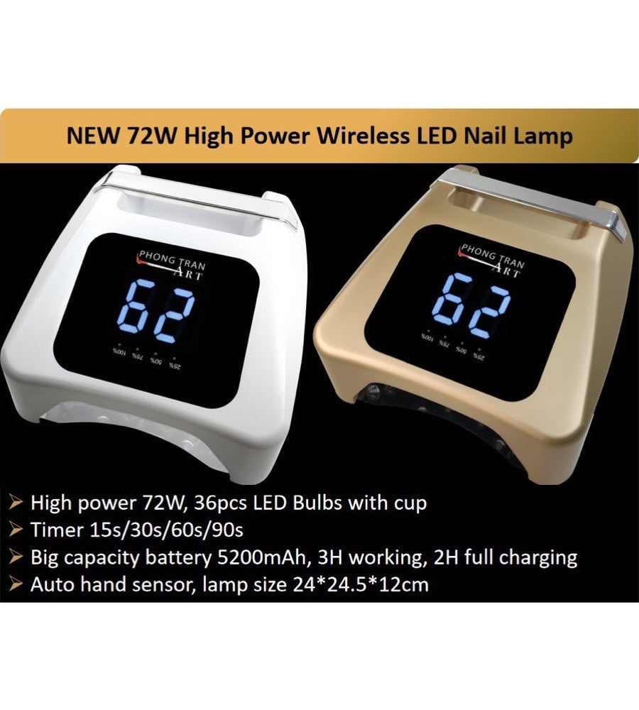 2026 New Verson HIGH QUALITY LED CORDLESS NAIL LAMP ( New UPGRADE Model)