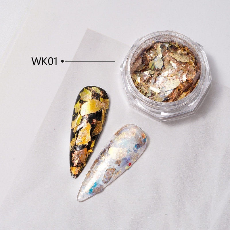 Mermaid Chrome Flakes (Set of 6)