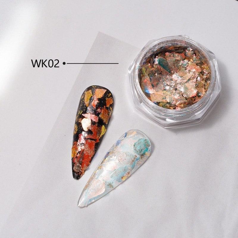 Mermaid Chrome Flakes (Set of 6)