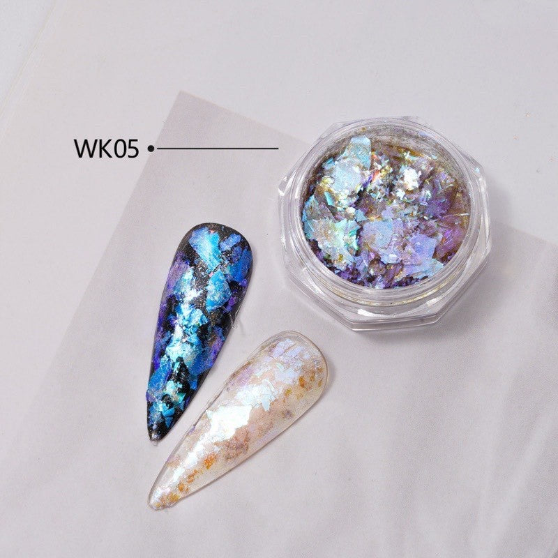 Mermaid Chrome Flakes (Set of 6)