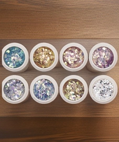 JUNKY MERMAID GLITTER (SET OF 8)