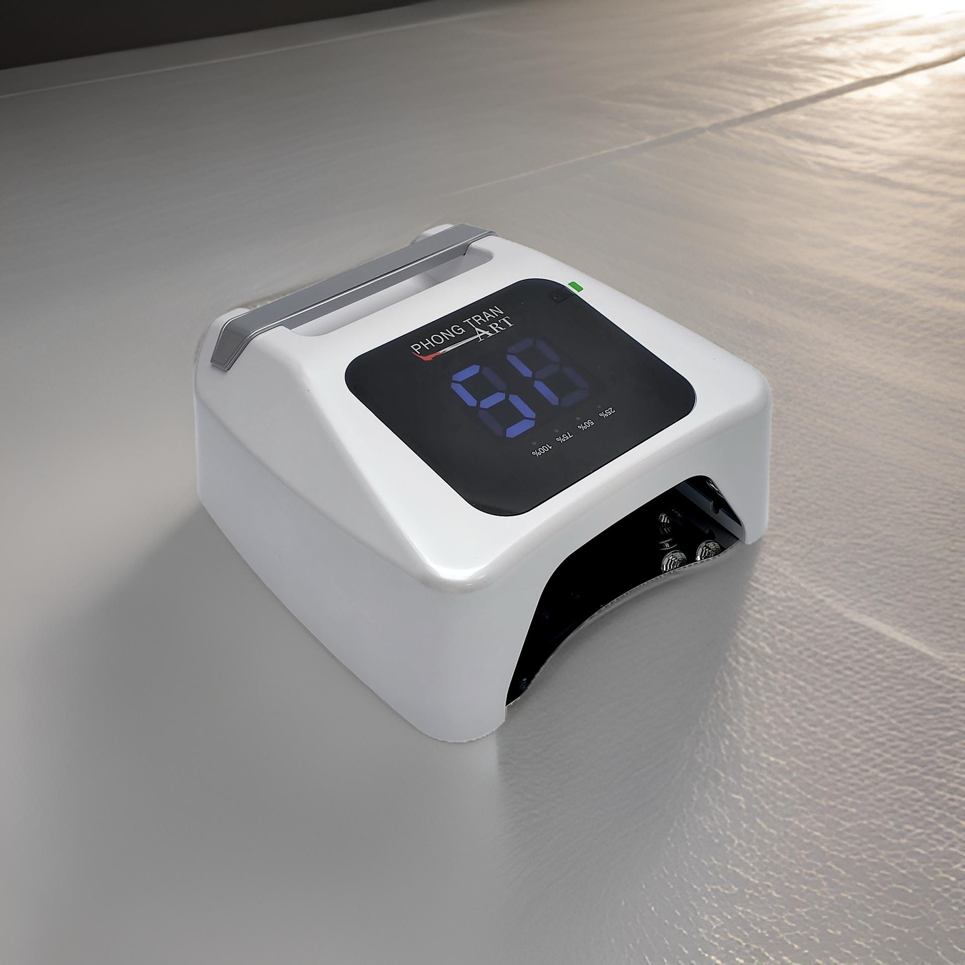 2026 Máy Gel Ngũ Hành Kim-Mộc-Thuỷ-Hoả-Thổ HIGH QUALITY LED CORDLESS NAIL LAMP PEARL WHITE