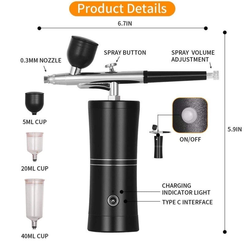 Máy Xịt Airbrush 2024 New Model (High Quality)