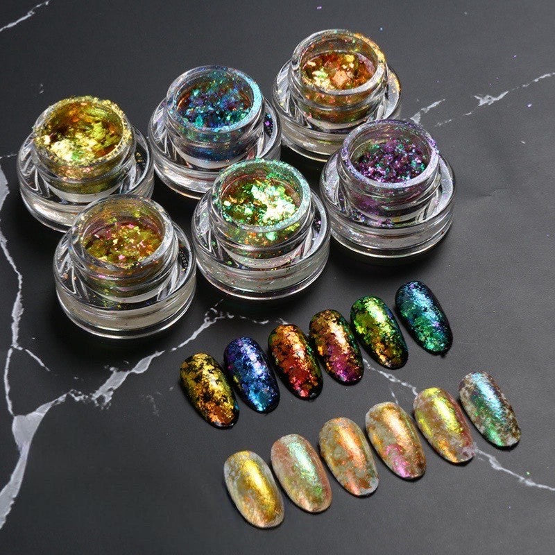 High Quality Galaxy Flakes (Set Of 8 )
