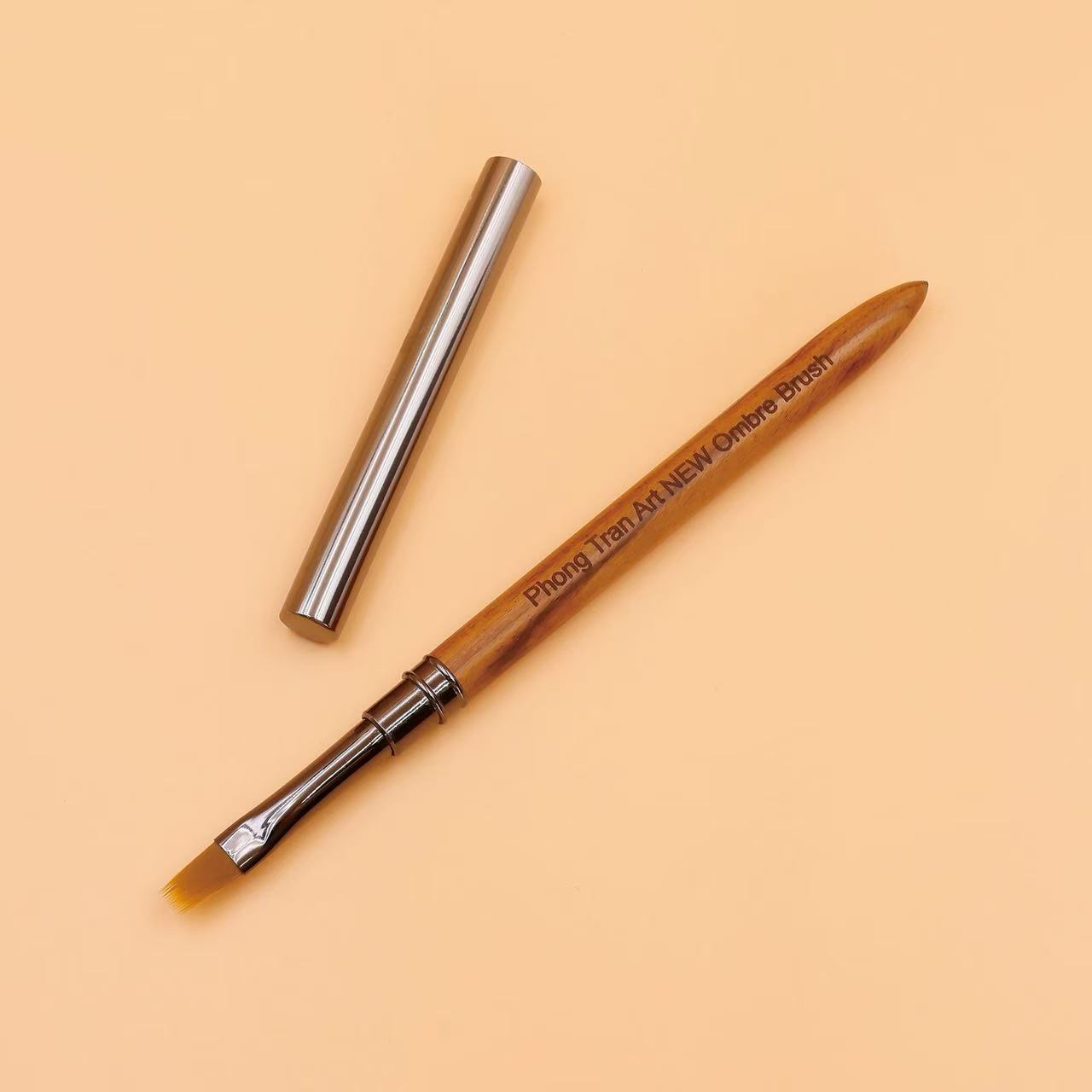 Ombre, Marble Gel Brush Cán Gỗ Loại Mới (New)