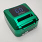 2026 NEW PEACOCK SATIN GREEN  HIGH QUALITY LED CORDLESS NAIL LAMP