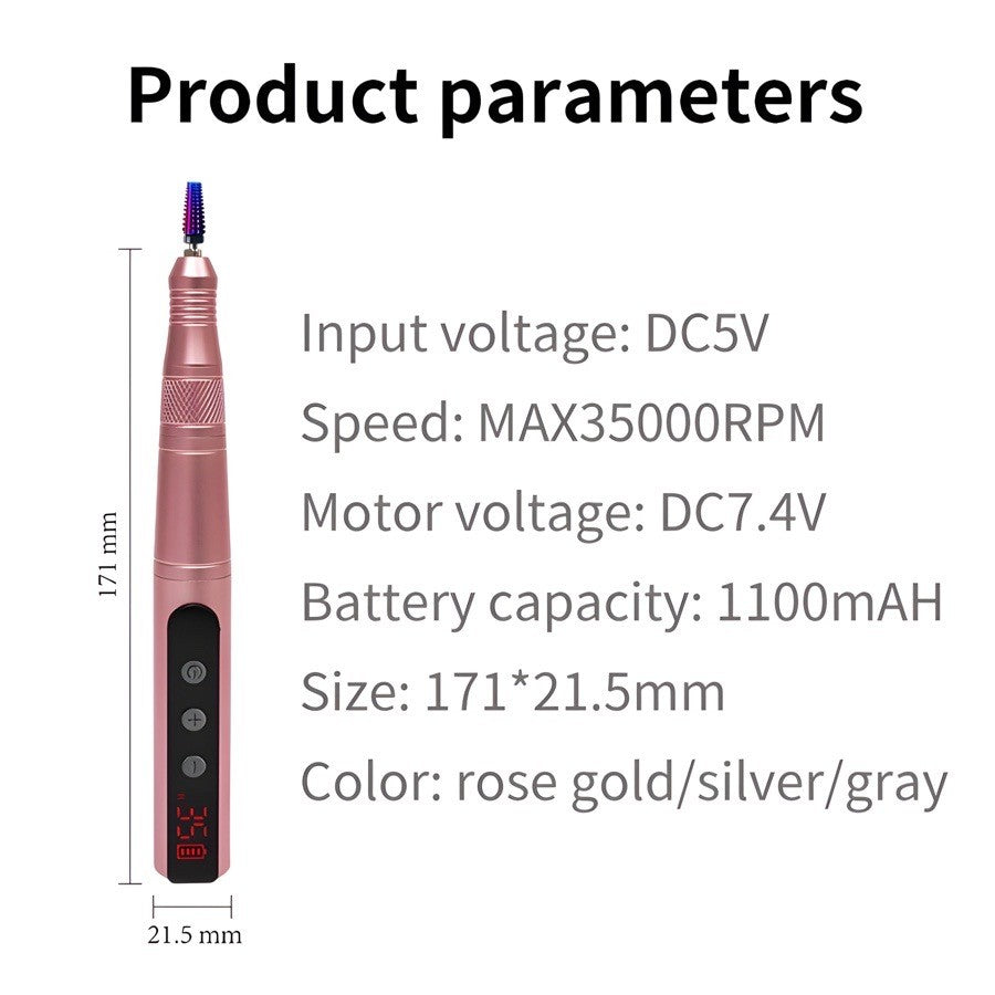 PEN DRILL FOR MANICURE & PEDICURE