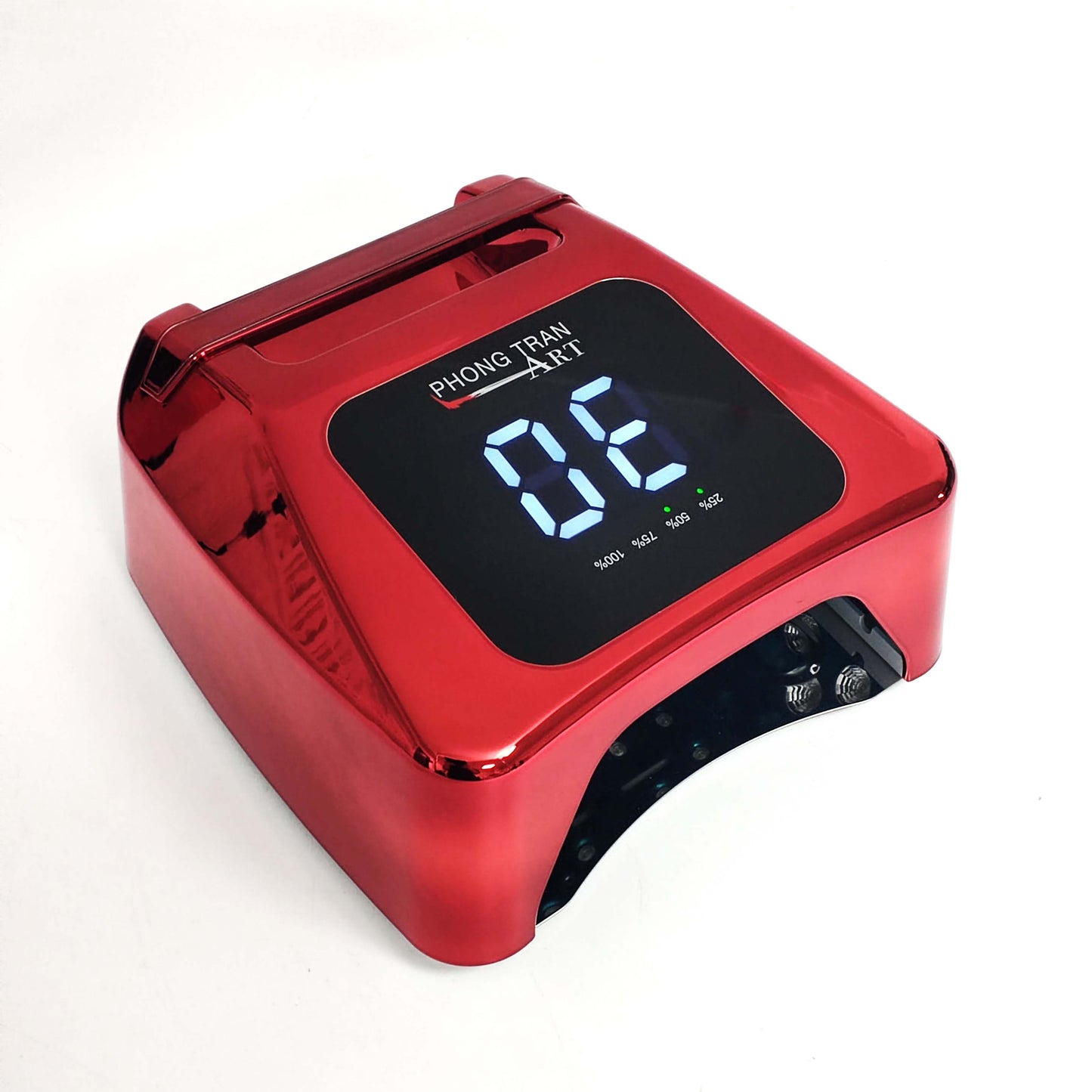 2026 Máy Gel Ngũ Hành Kim-Mộc-Thuỷ-Hoả-Thổ HIGH QUALITY LED CORDLESS NAIL LAMP METALIC RED