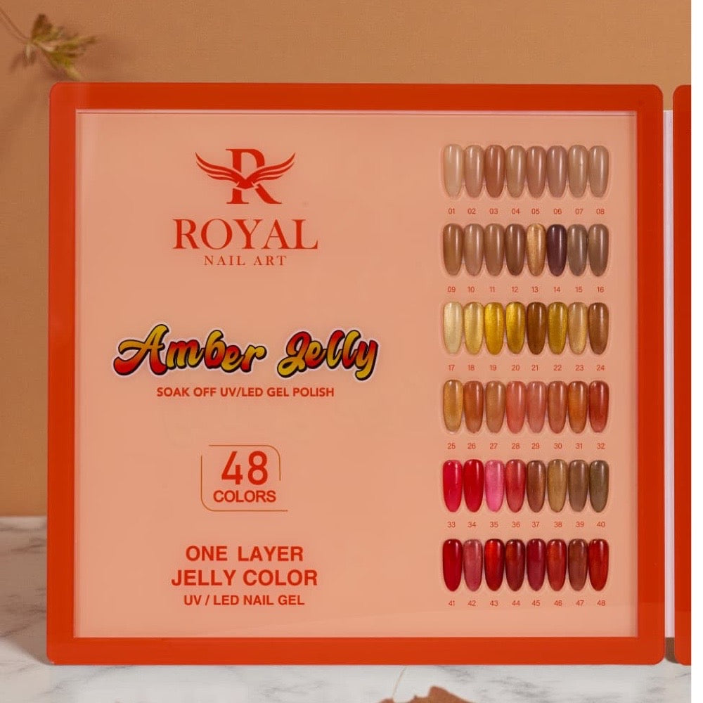 Cateyes Amber JELLY Collection 48 Màu