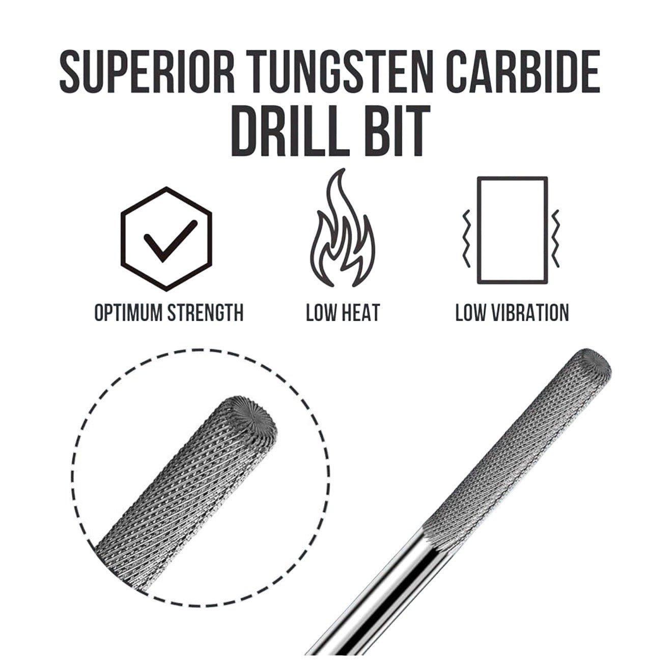 Safety Bit / Dũa Khoé An Toàn Không Chảy Máu