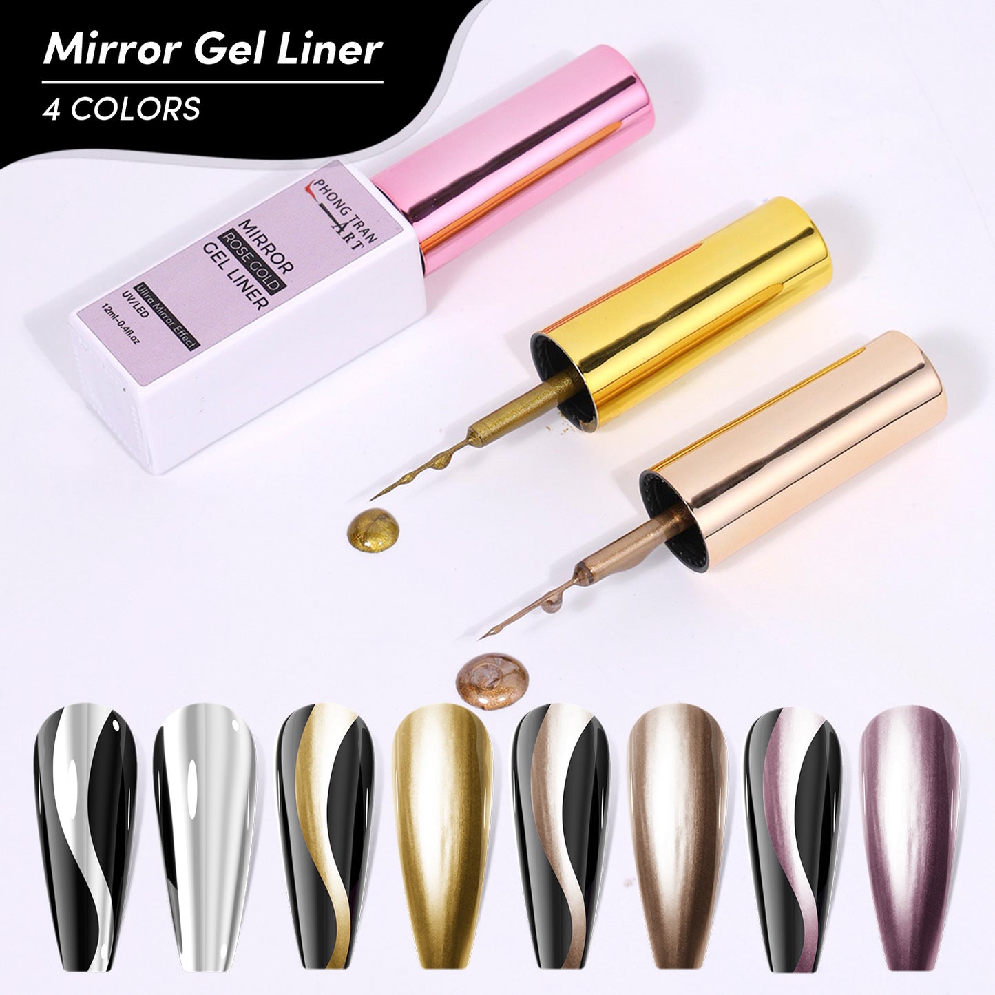 High Quality Metalic Chrome Liner
