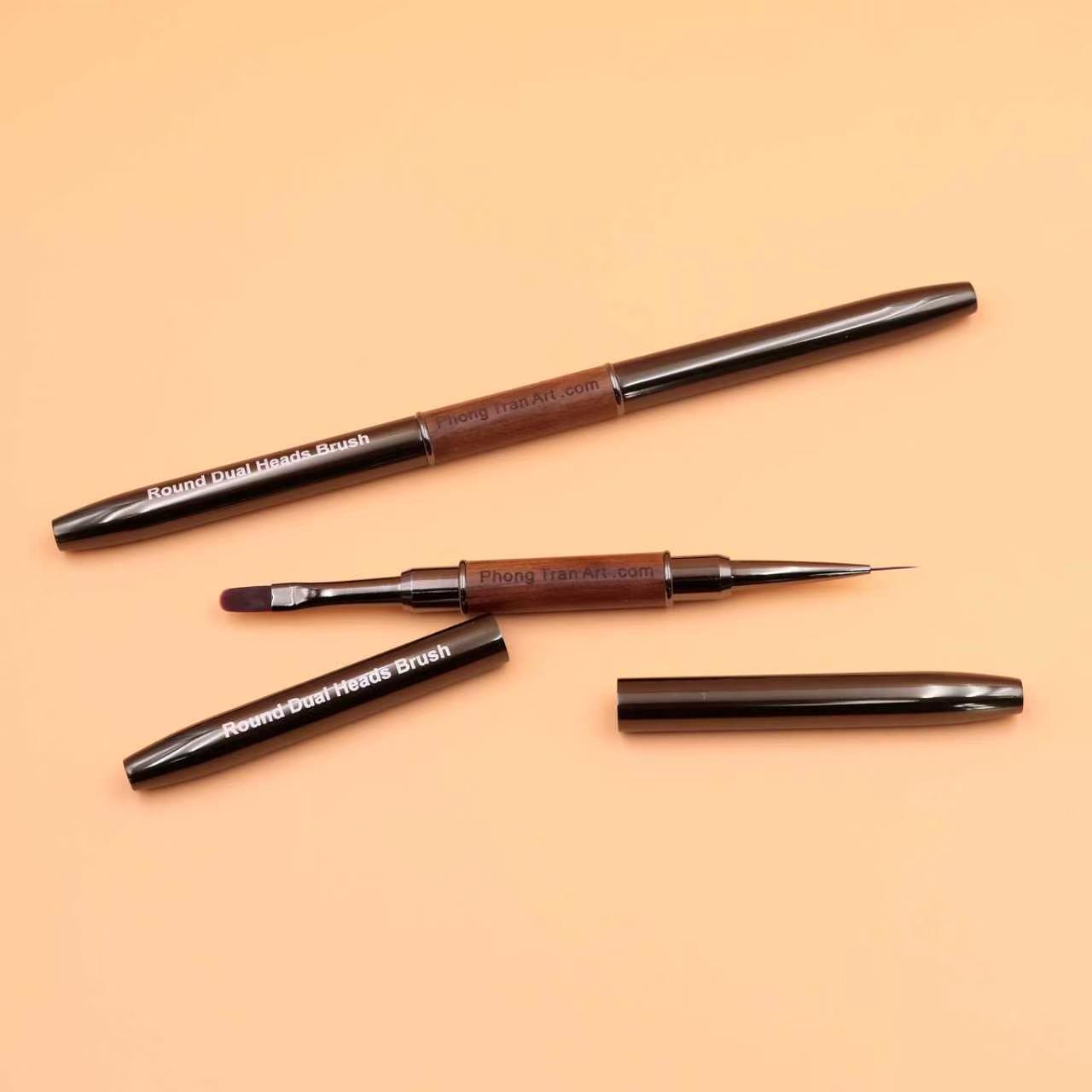 Builder Gel Brush (ROUND Dual Heads)
