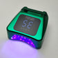 2026 NEW PEACOCK SATIN GREEN  HIGH QUALITY LED CORDLESS NAIL LAMP