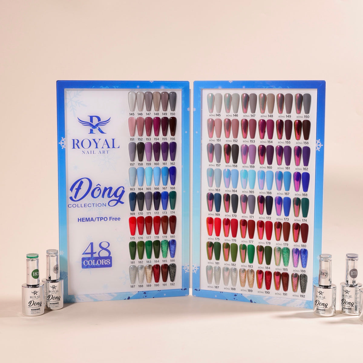 Royal Collection Đông 48 color Gel (New)