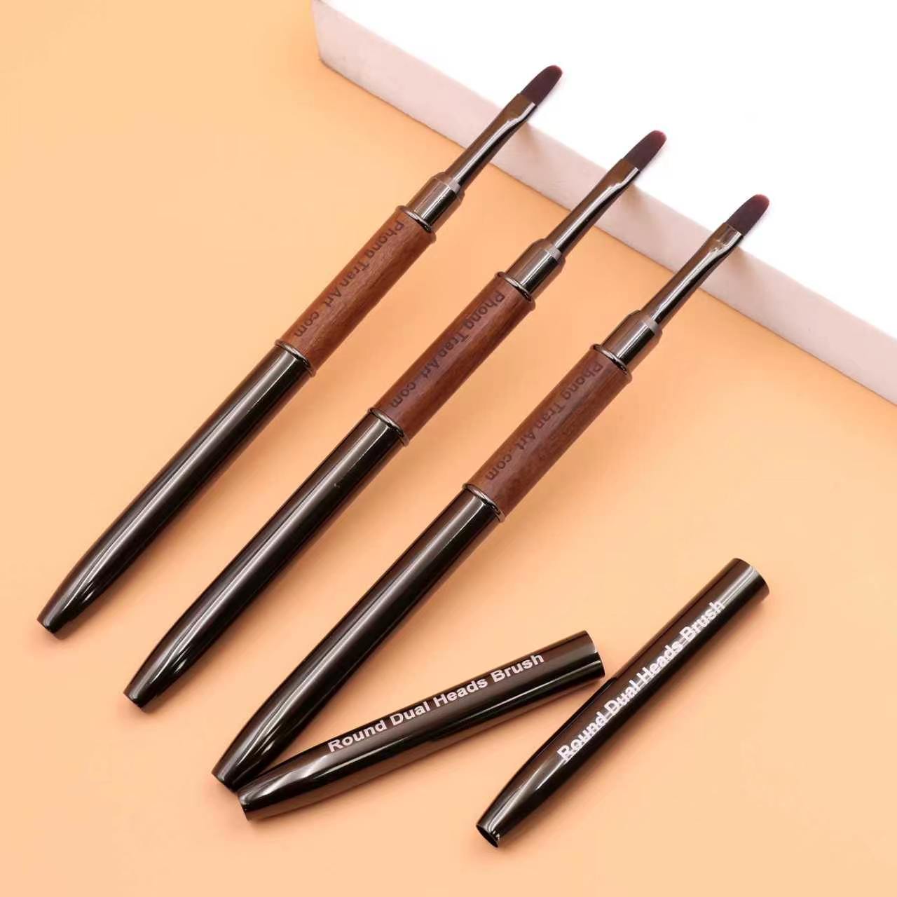 Builder Gel Brush (ROUND Dual Heads)