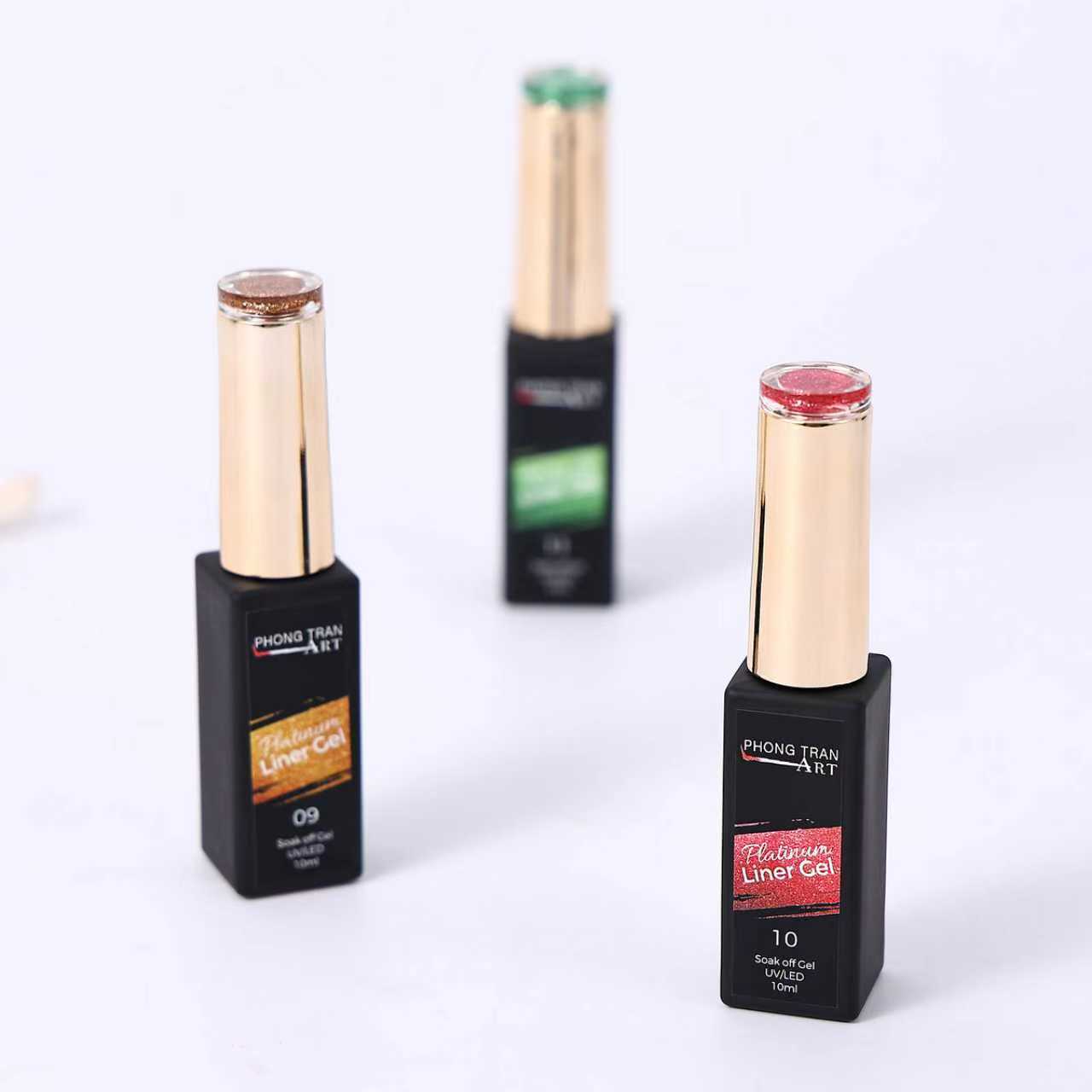 GLITTER GEL LINNER DESIGN ( SET OF 12 Kim Tuyến)