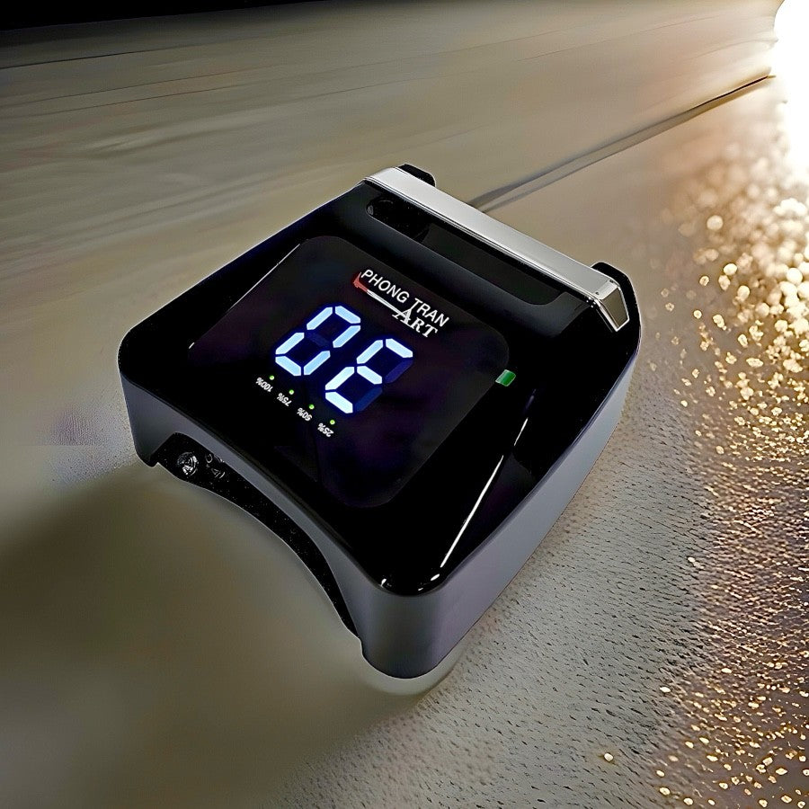 2026 New Verson HIGH QUALITY LED CORDLESS NAIL LAMP ( New UPGRADE Model) BLACK