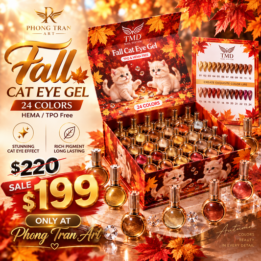 Fall Cat Eyes Collection 24 màu TMD