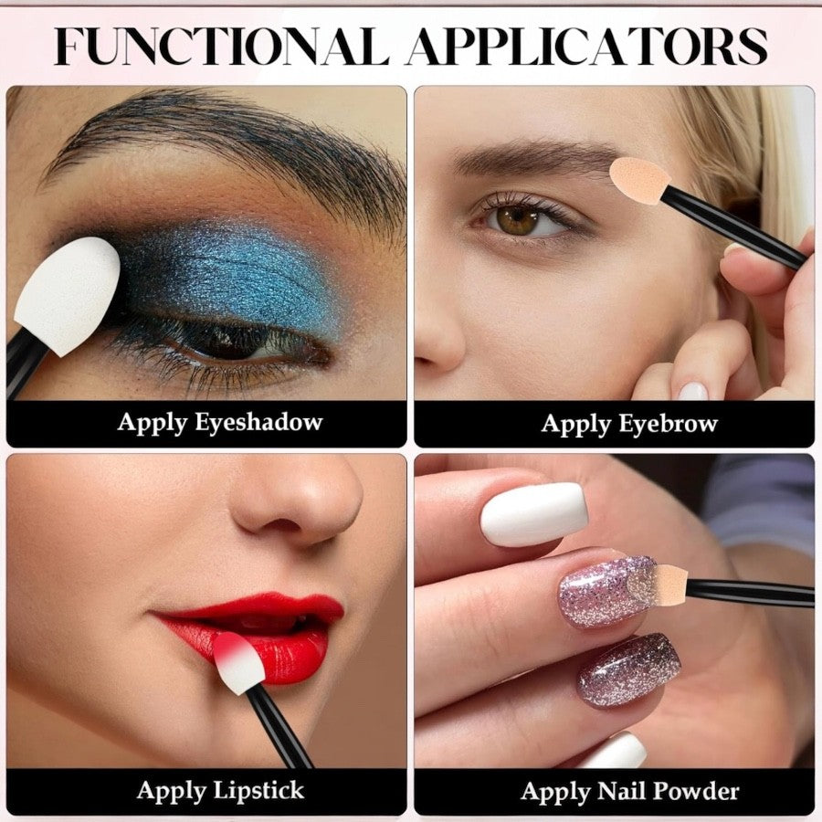 60 pcs Eye Shadow Sponge Dual Heads