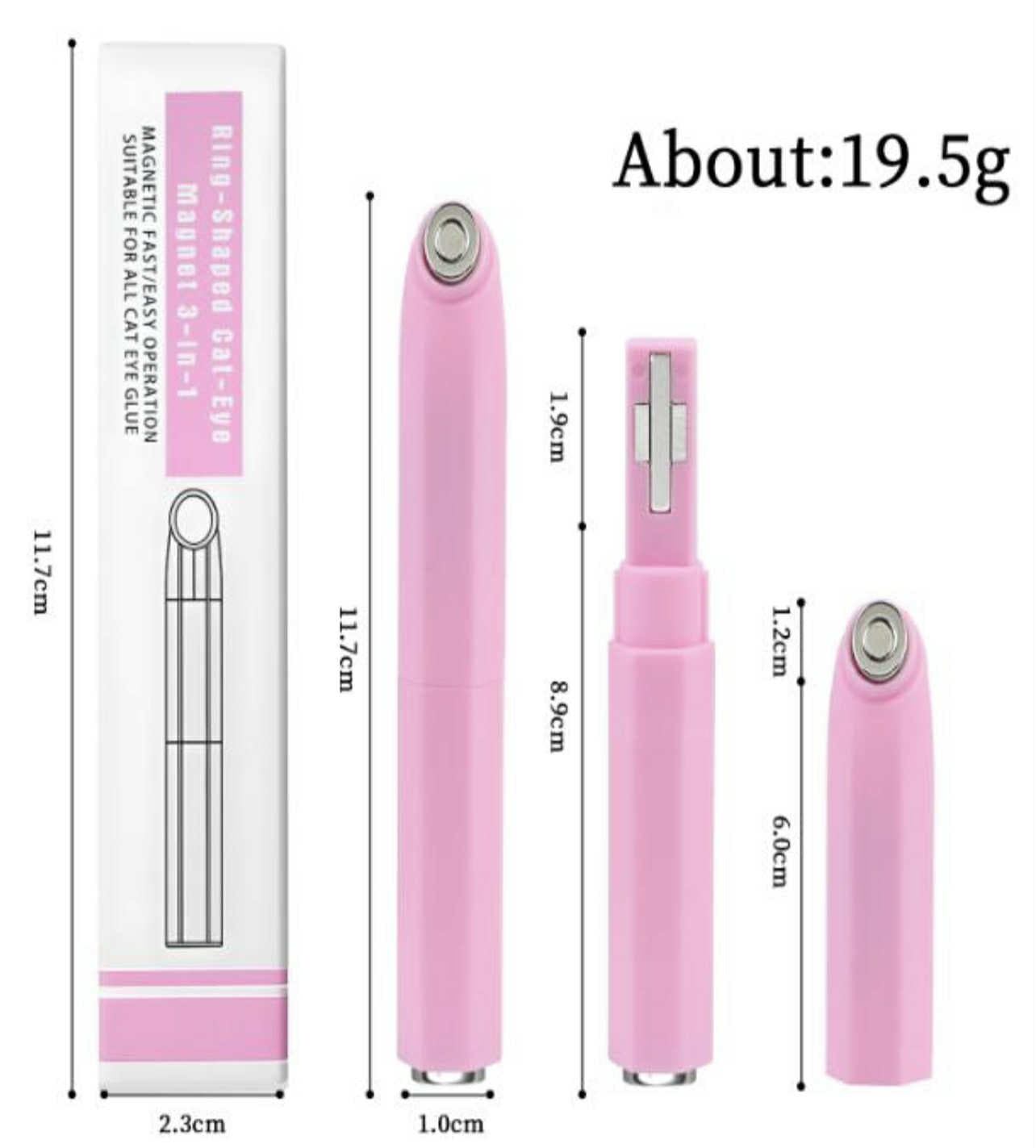 Nam Châm Cat Eye 3 in 1 (New)