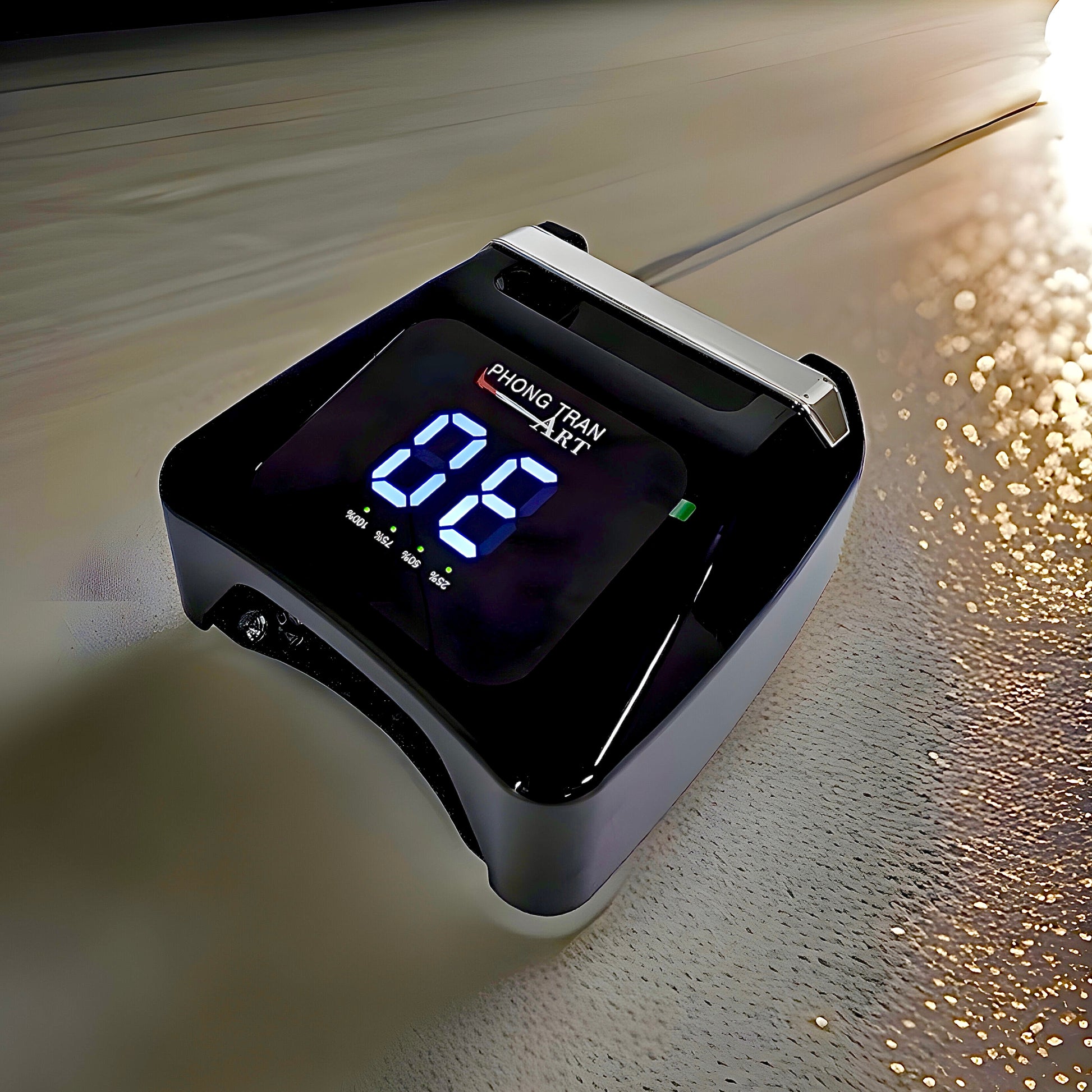 2026 Máy Gel Ngũ Hành Kim-Mộc-Thuỷ-Hoả-Thổ HIGH QUALITY LED CORDLESS NAIL LAMP SHINE BLACK