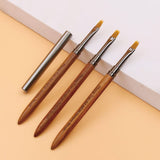 Ombre, Marble Gel Brush Cán Gỗ Loại Mới (New)