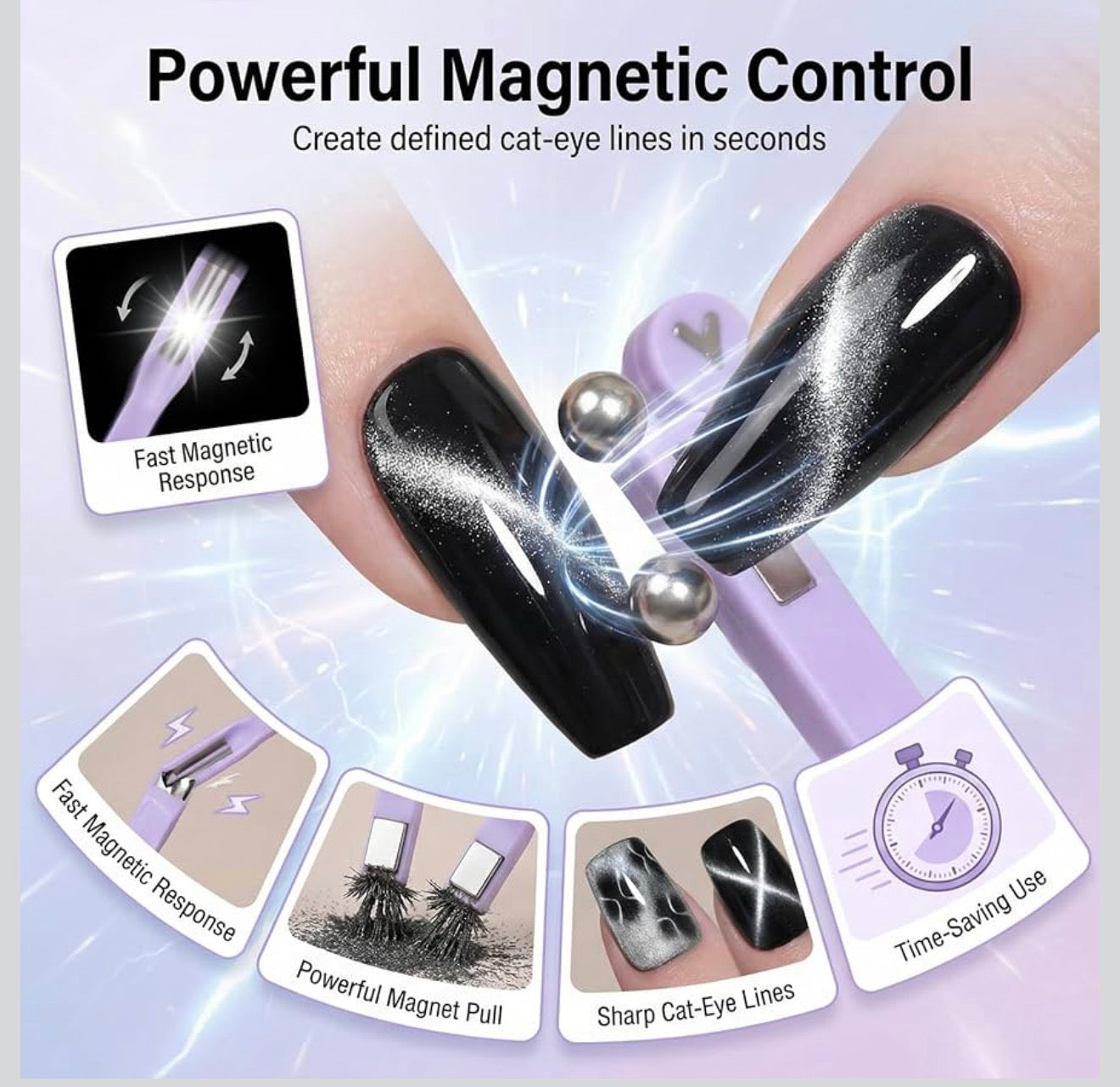 Nam Châm Cat Eyes 8 in 1 Loại Mới (New)