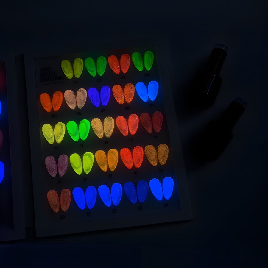 Glow In The Dark Strong Reflective Cat Eye Collection (Set Of 24 Colors)