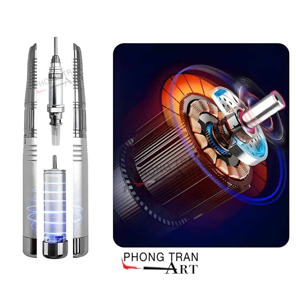 Tay Cầm Máy Dũa Xài Cho Medicool Pro Power 35k Chuôi 3 Chấu (NOT USE For UP200, NOT USE For Mani Pro, NOT USE For Orther Models)