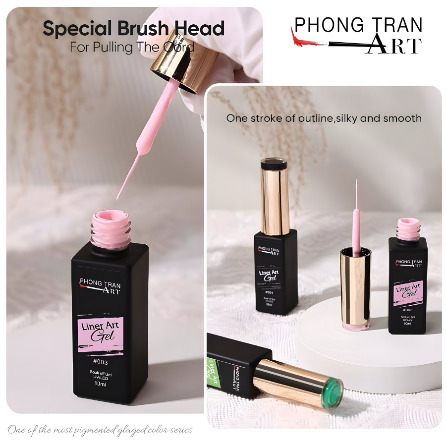 LINNER COLOR GEL ART ( SET OF 24)