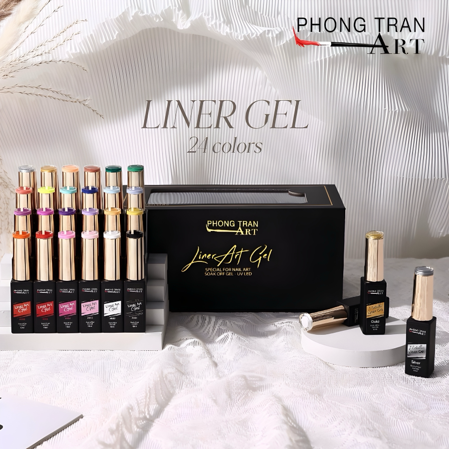 LINNER COLOR GEL ART ( SET OF 24)