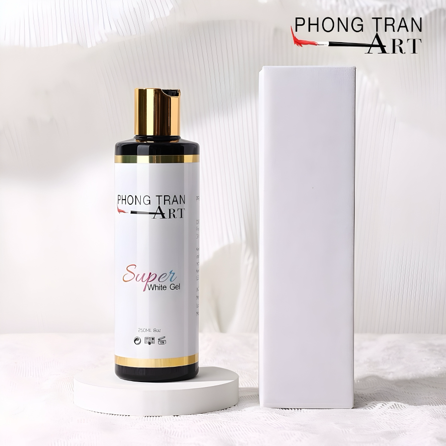 SUPER PREMIUM QUALITY BLACK/WHITE GEL REFILL 250ml/8OZ