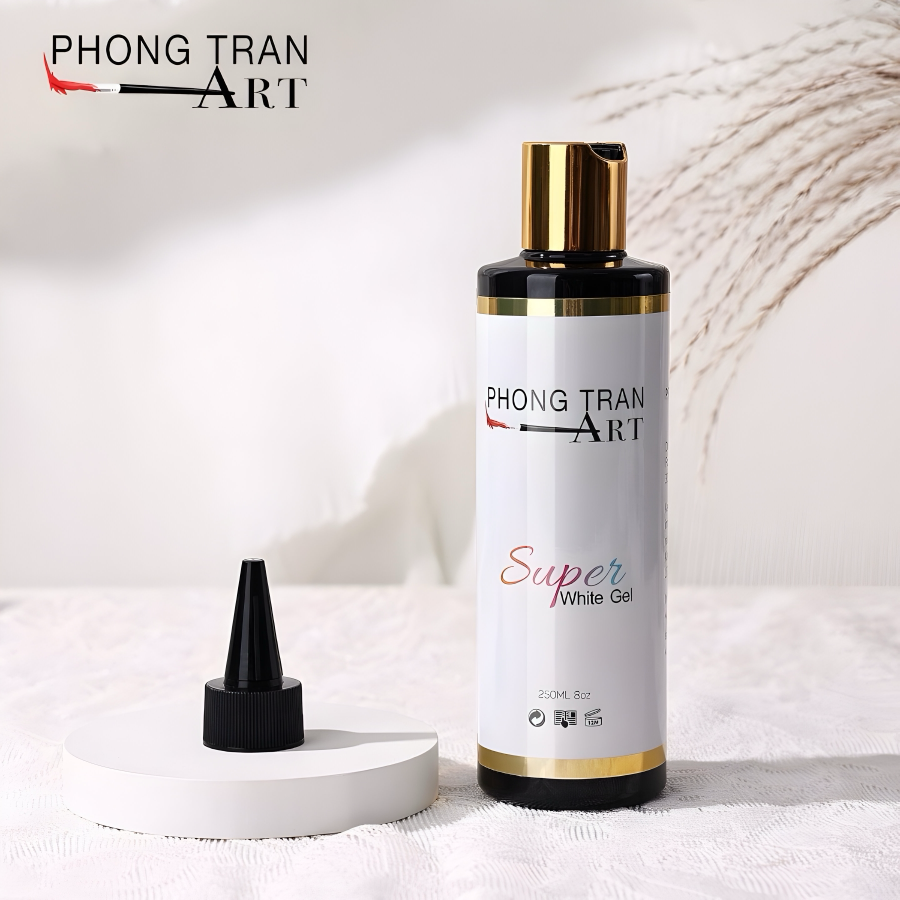 SUPER PREMIUM QUALITY BLACK/WHITE GEL REFILL 250ml/8OZ