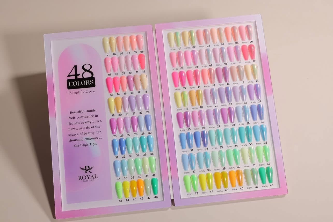 Royal Springs Pastel New Gel Collection 48 màu (New)
