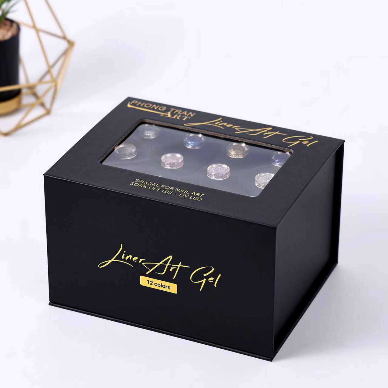 GLITTER GEL LINNER DESIGN ( SET OF 12 Kim Tuyến)