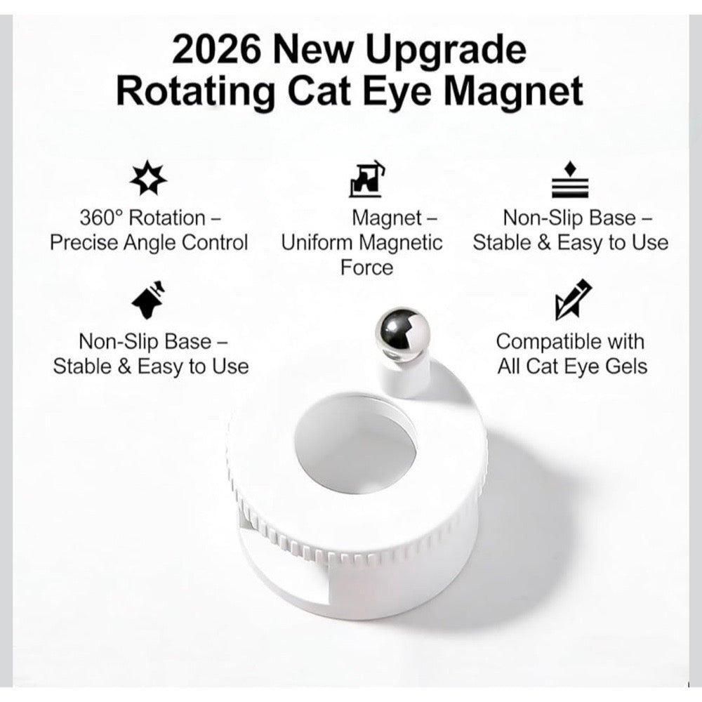 Nam Châm Cat Eyes Xoay Lòng Đào (New)