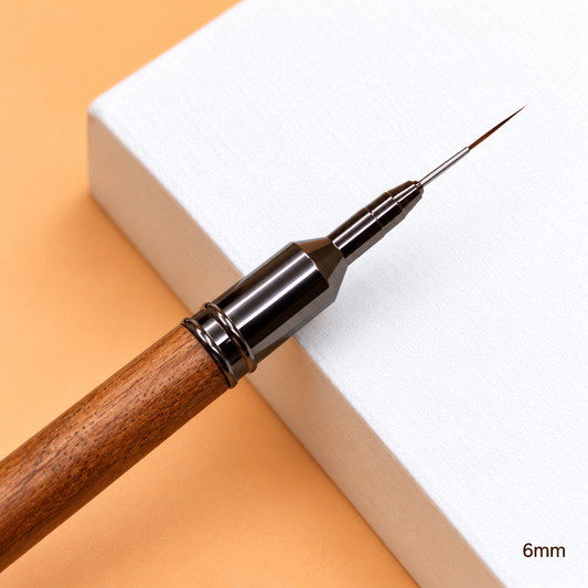 Detail Brush Set Cán Gỗ Chất Lượng Cao (6mm-9mm-12mm-15mm-18mm)
