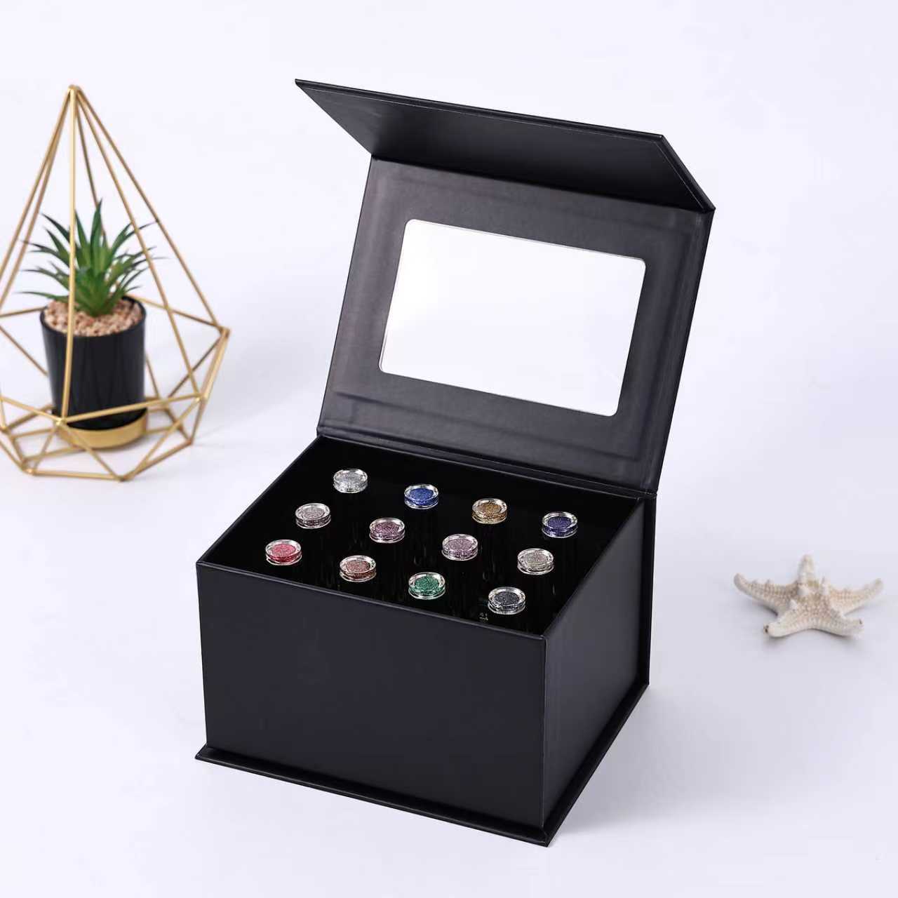 GLITTER GEL LINNER DESIGN ( SET OF 12 Kim Tuyến)