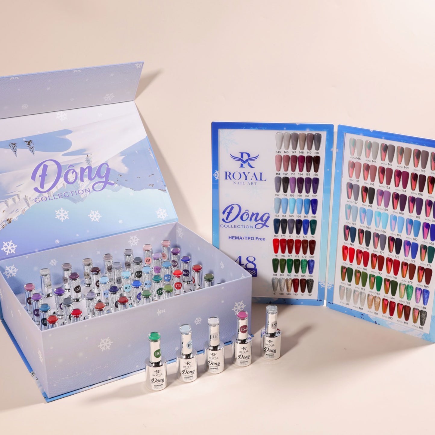 Royal Collection Đông 48 color Gel (New)