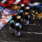 Royal AMERICA 250th 36 Colors CAT EYE COLLECTION + FREE SUPER RARE LIMITED AMERICA 250 GLASS CUP