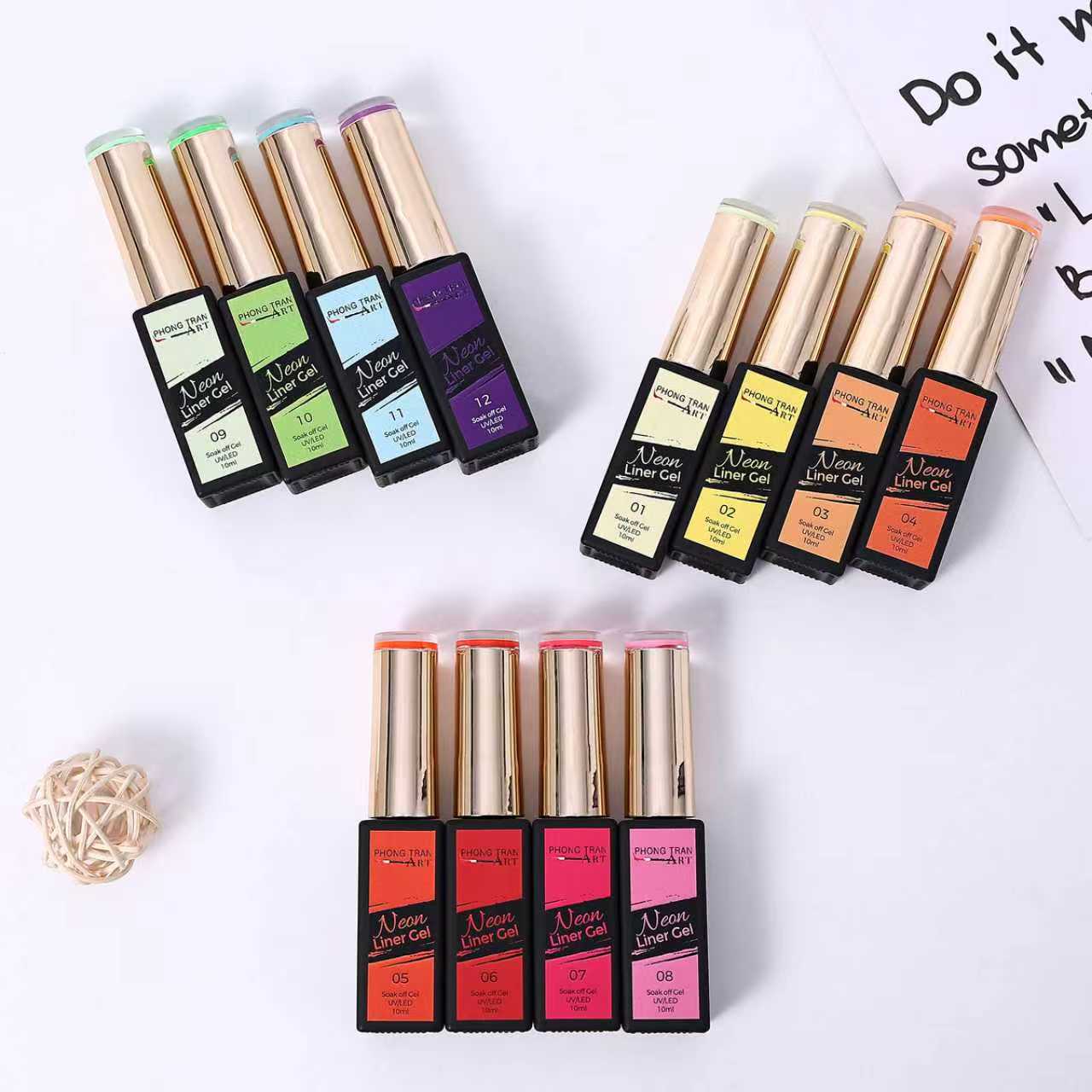 Neon Gel Linner Design (Set of 12)