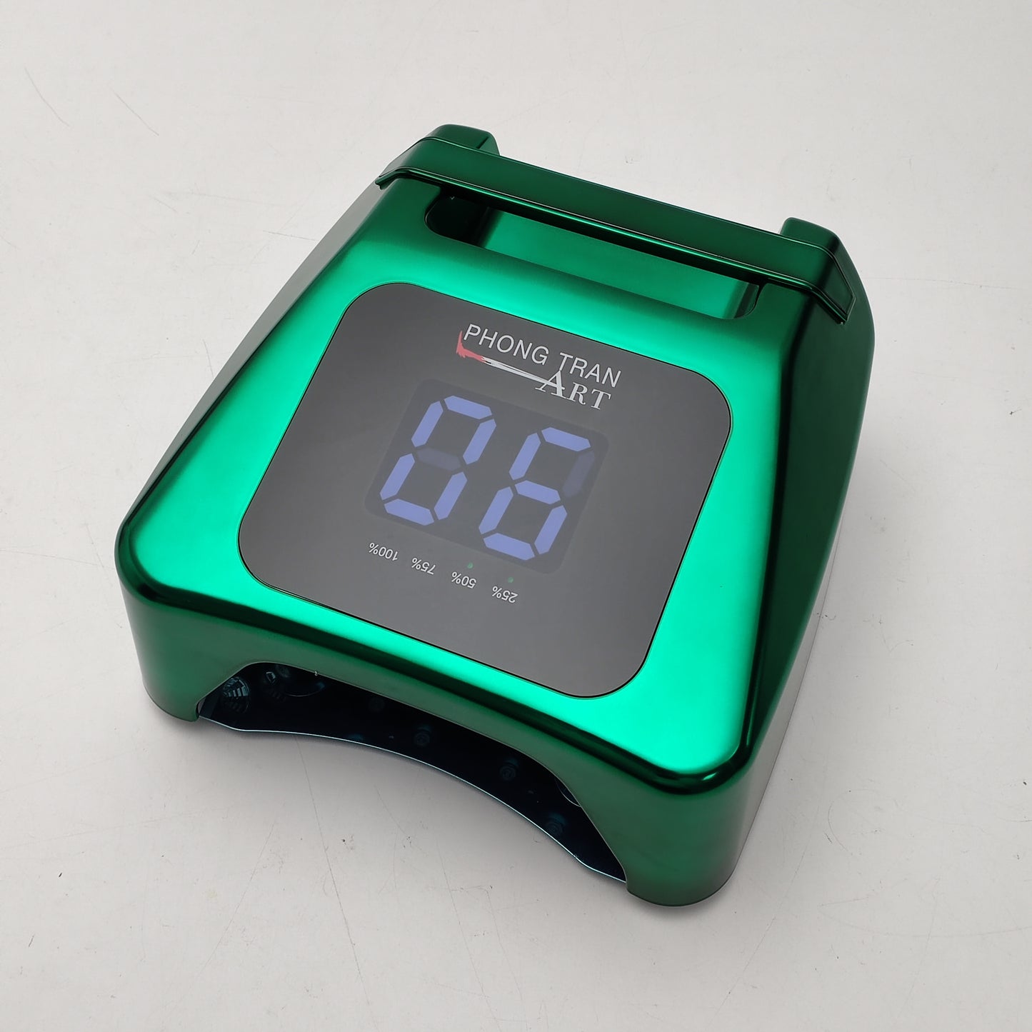2026 NEW PEACOCK SATIN GREEN  HIGH QUALITY LED CORDLESS NAIL LAMP