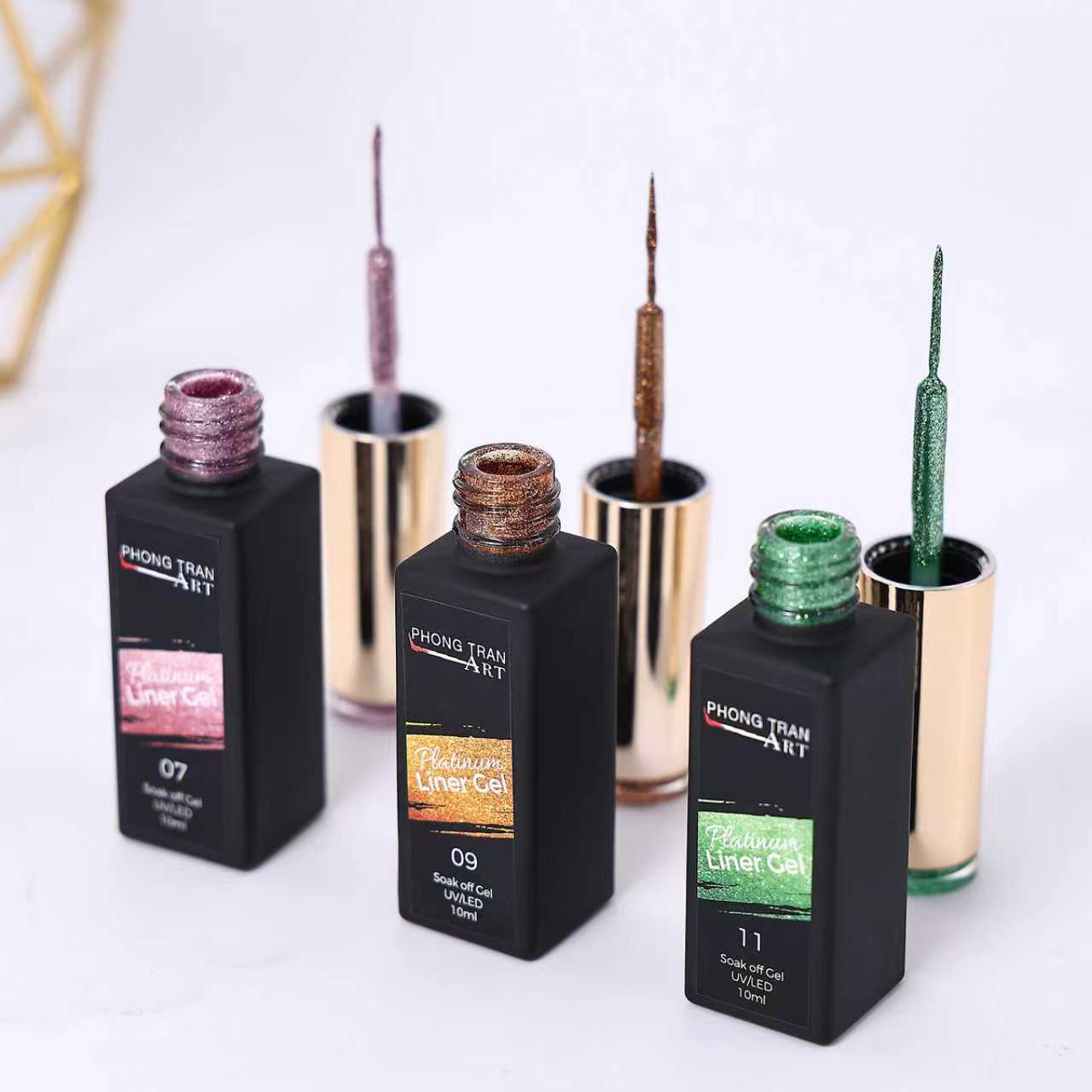 GLITTER GEL LINNER DESIGN ( SET OF 12 Kim Tuyến)