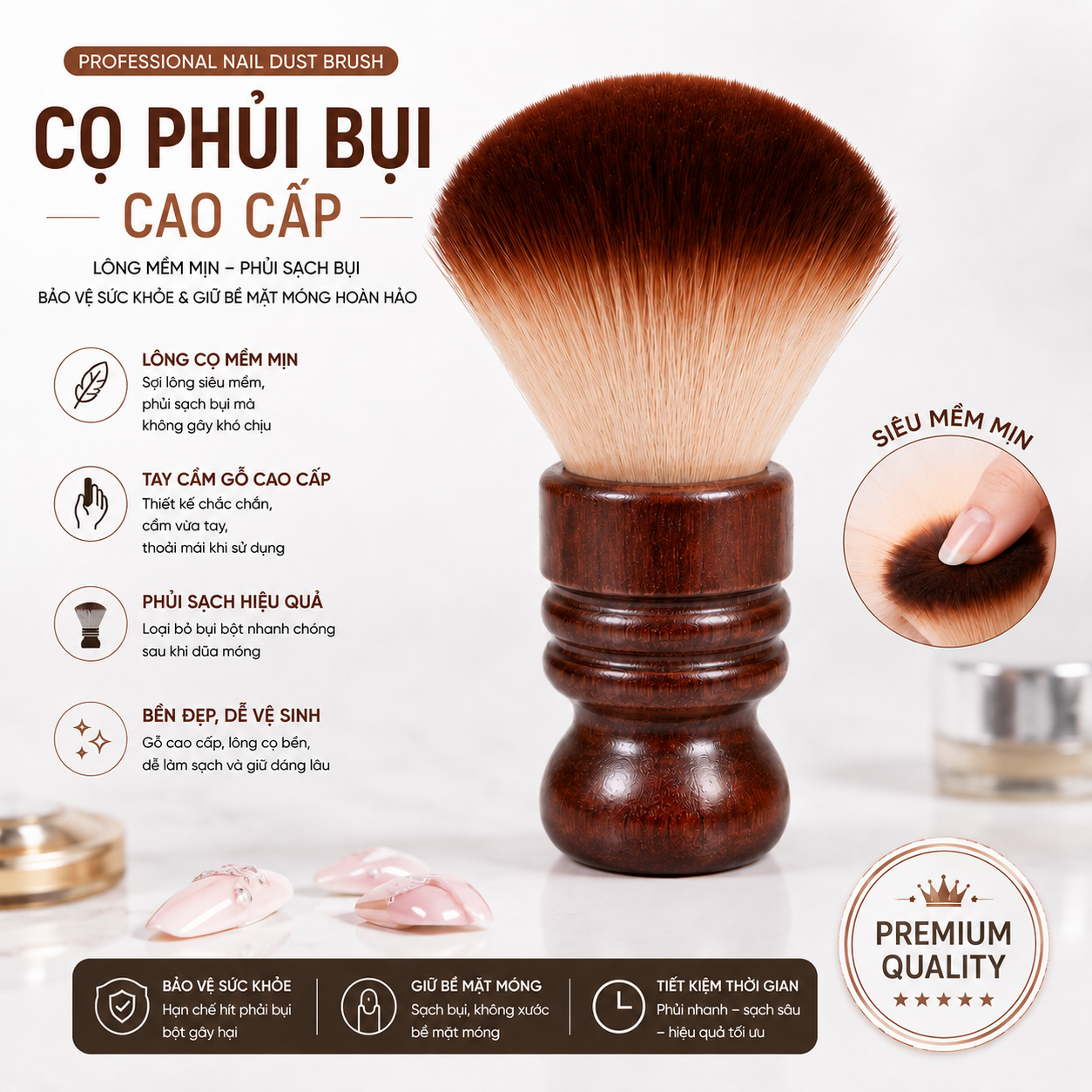 Cọ Phủi Bụi Cao Cấp