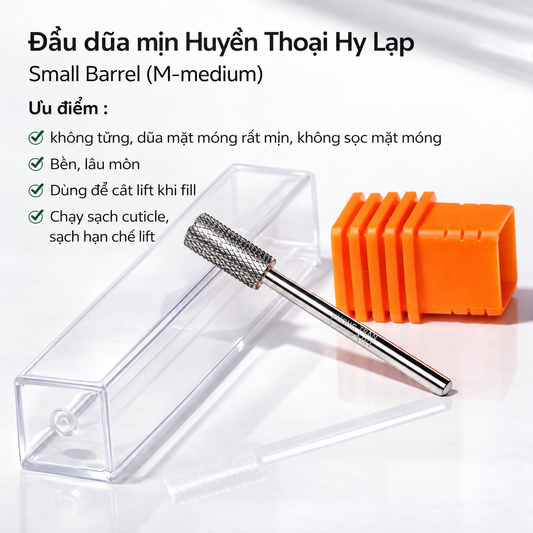 Dũa Mịn Huyền Thoại Hy Lạp Large Barrel, M (Medium) 3/32