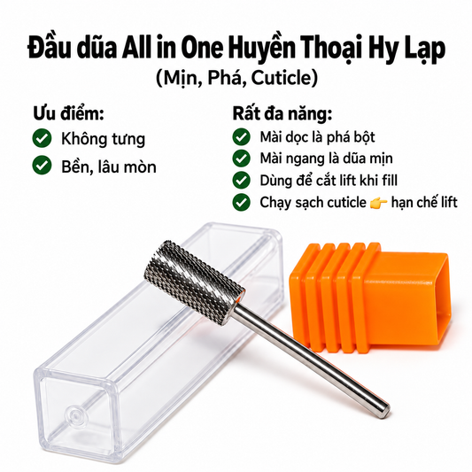 Dũa Mịn Huyền Thoại Hy Lạp Large Barrel C (Coarse) 3/32