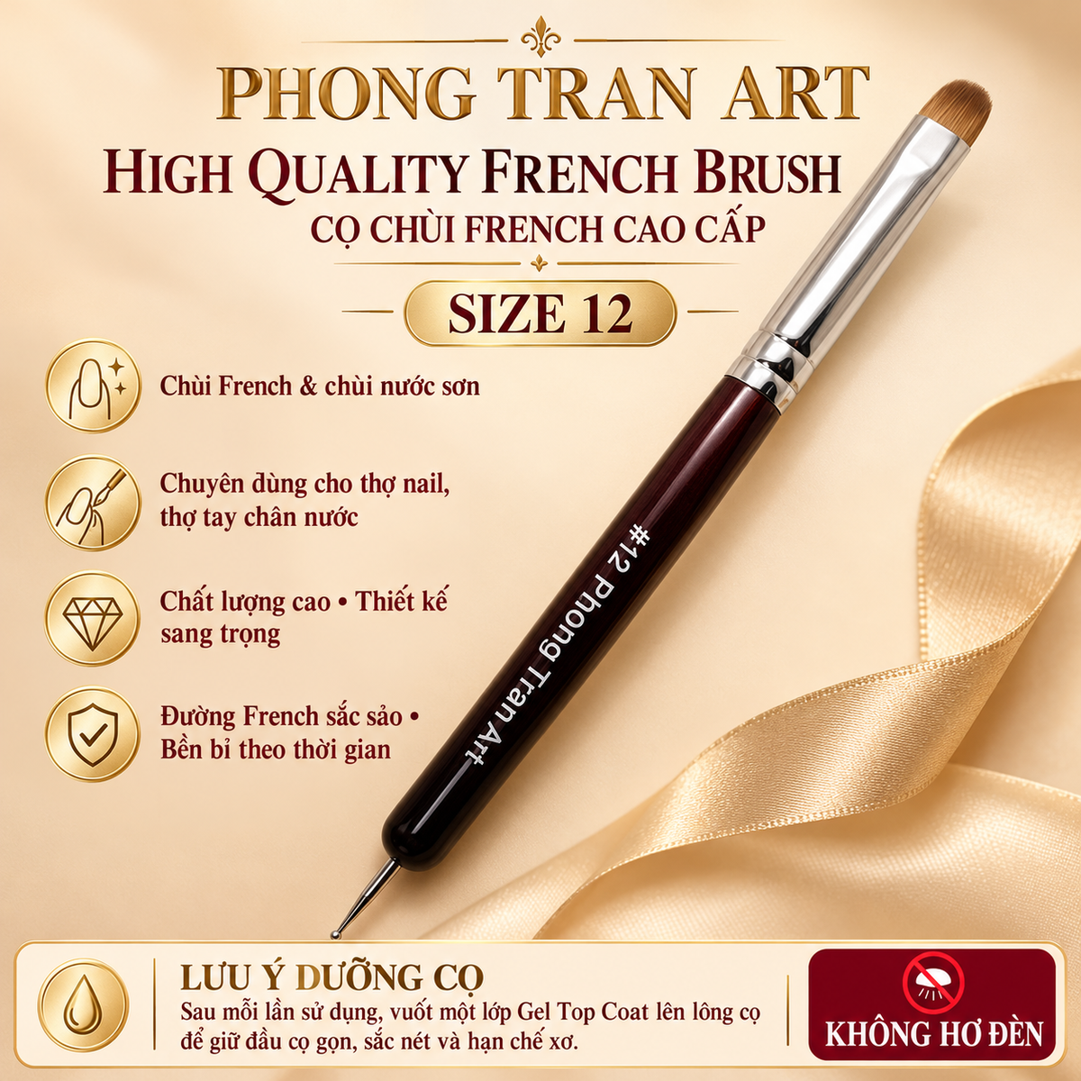 High Quality French Brush Size 12