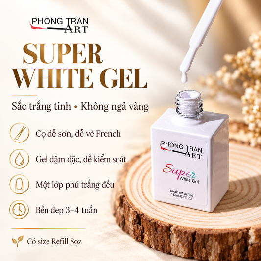 Super High Pigment White Gel