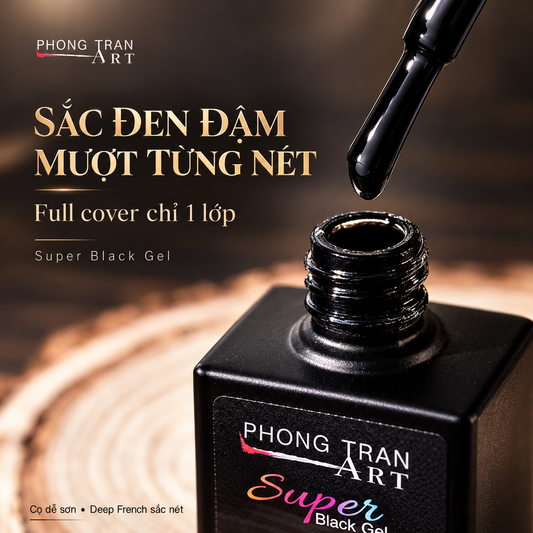 Super high Pigment Black Gel